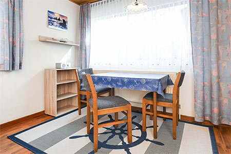 Ferienhaus „Pension Wiesenblick“ - Wohnzimmer