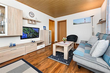 Ferienhaus „Pension Wiesenblick“ - Wohnzimmer