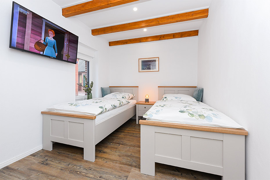 Ferienhaus „Friesenkrone“ - Schlafzimmer 4/Kinderzimmer