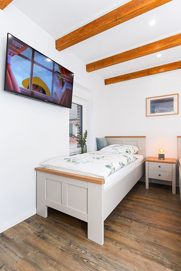 Ferienhaus „Friesenkrone“ - Schlafzimmer 4/Kinderzimmer