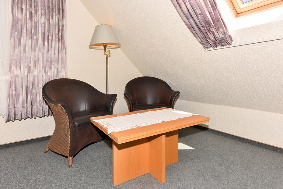 Appartement „Kiebitz“ - Wohnzimmer