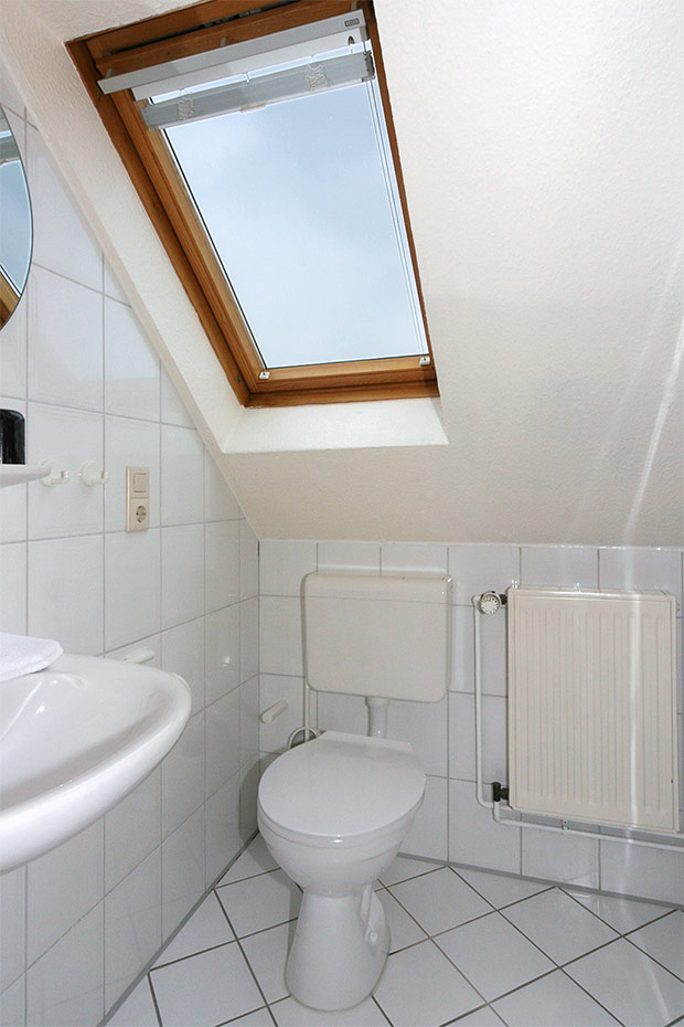 Appartement „Kiebitz“ - Badezimmer