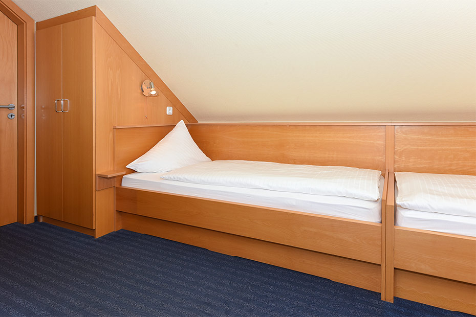 Doppelzimmer „Mühlenzimmer“ - Wohn- und Schlafraum