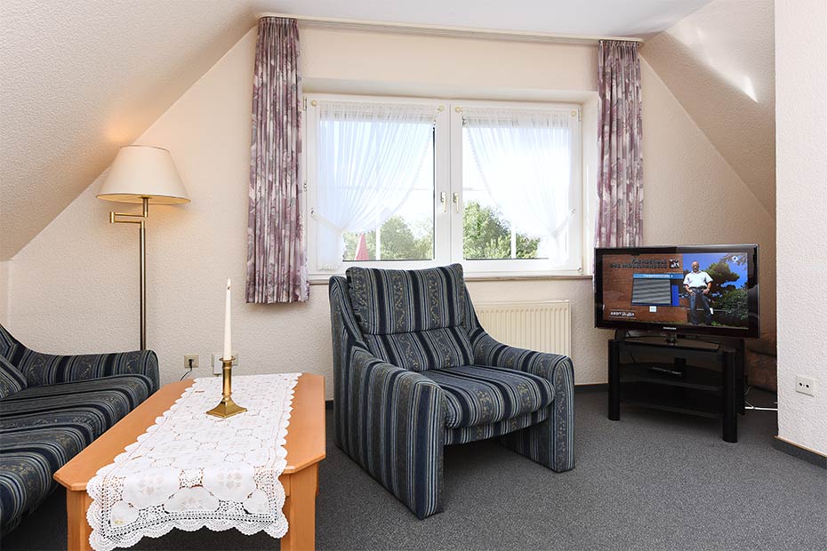 Doppelzimmer „Seehundzimmer“ - Wohn- und Schlafraum