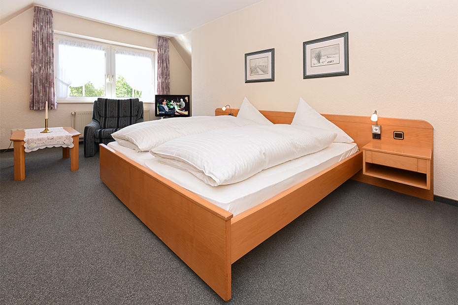 Doppelzimmer „Seehundzimmer“ - Wohn- und Schlafraum