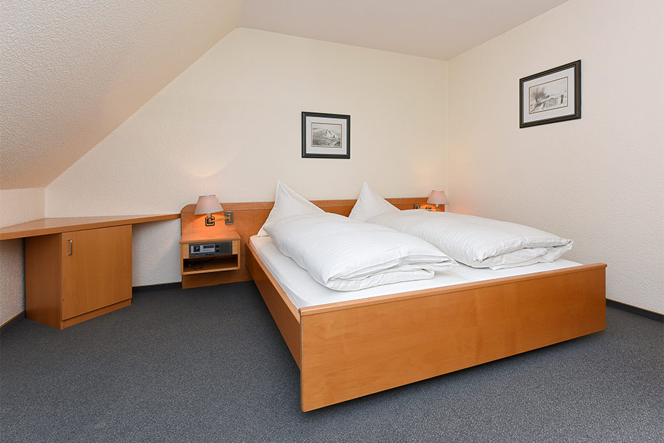 Doppelzimmer „Seeschwalbenzimmer“ - Wohn- und Schlafraum