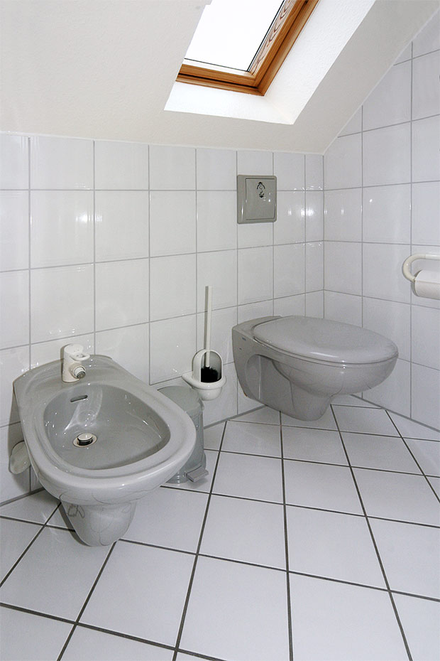 Einzelzimmer „Taschenkrebszimmer“ - Badezimmer