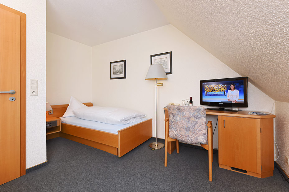 Einzelzimmer „Taschenkrebszimmer“ - Wohn- und Schlafraum