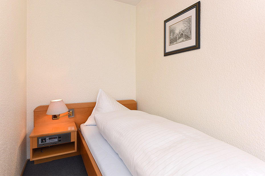 Einzelzimmer „Taschenkrebszimmer“ - Wohn- und Schlafraum