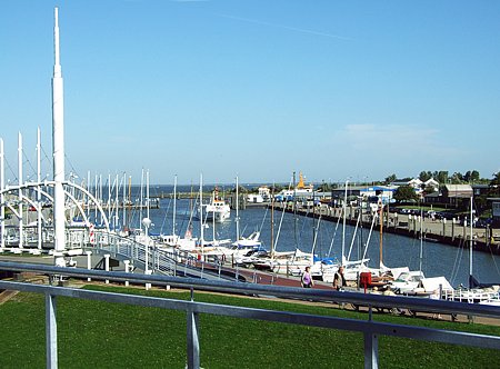 Ferienwohnung „Captain's Suite“ - Tolle Aussichten! Einzigartiger Blick aus der Ferienwohnung!