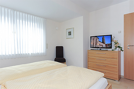 Ferienwohnung „Captain's Suite“ - Schlafzimmer