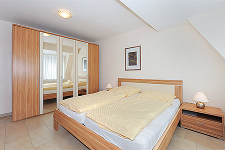 Ferienwohnung „Captain's Suite“ - Schlafzimmer