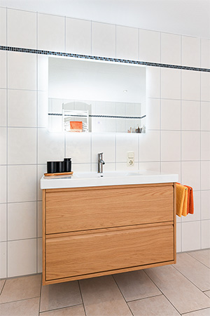 Ferienwohnung „Graf Goetzen“ - Badezimmer