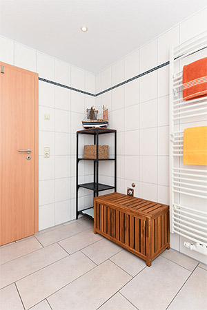 Ferienwohnung „Graf Goetzen“ - Badezimmer