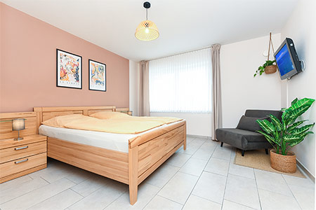 Ferienwohnung „Graf Goetzen“ - Schlafzimmer