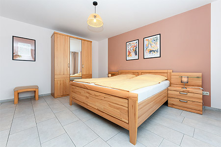 Ferienwohnung „Graf Goetzen“ - Schlafzimmer