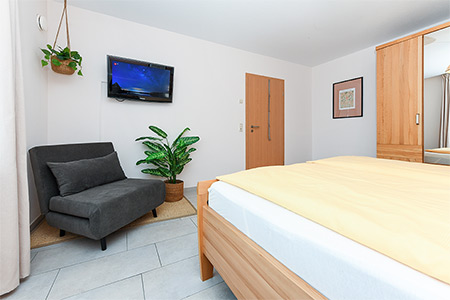 Ferienwohnung „Graf Goetzen“ - Schlafzimmer