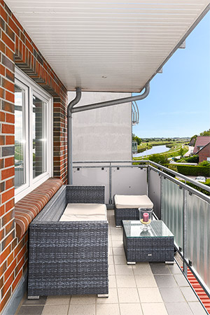 Ferienwohnung „Graf Goetzen“ - Südbalkon