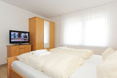 Ferienwohnung „Seewolfs Hafenresidenz“ - Schlafzimmer