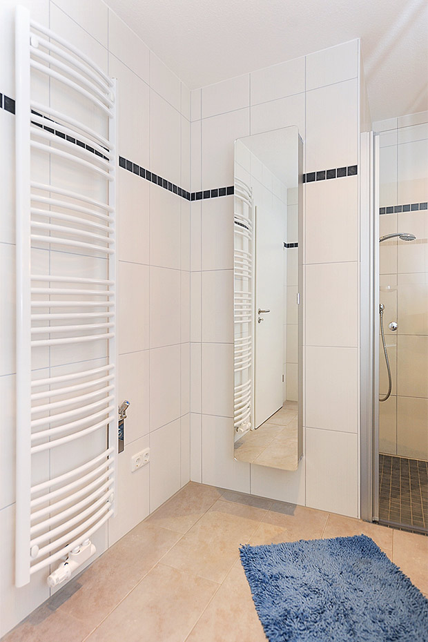 Ferienwohnung „Westerdam“ - Badezimmer