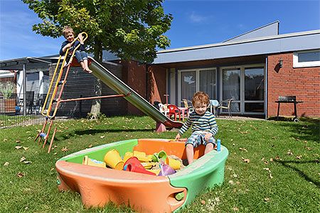 Ferienhaus „Roseneck“ - Das Haus und der Garten