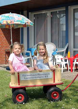 Ferienhaus „Roseneck“ - Das Haus und der Garten