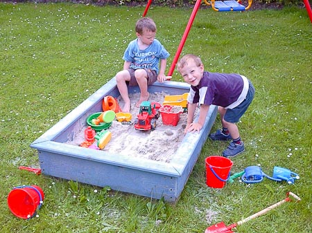 Ferienhaus „Roseneck“ - Das Haus und der Garten