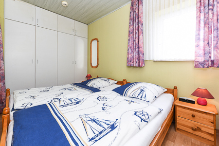 Ferienhaus „Roseneck“ - Schlafzimmer