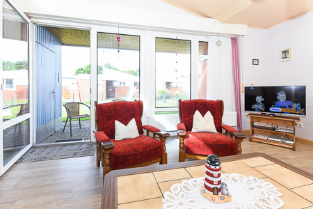 Ferienhaus „Roseneck“ - Wohn- und Esszimmer