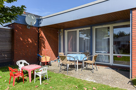 Ferienhaus „Roseneck“ - Terrasse