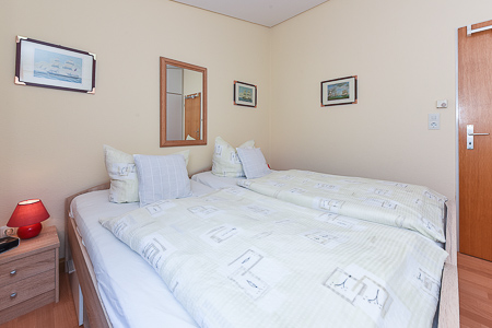 Ferienhaus „Weiße Robbe“ - Schlafzimmer
