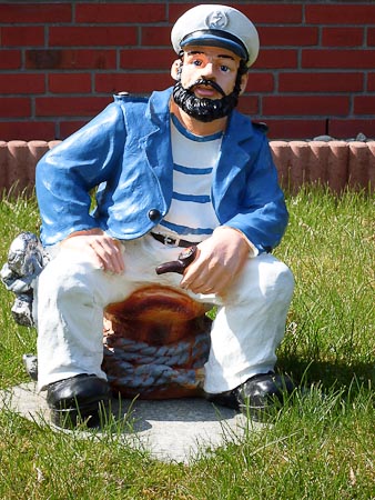 Ferienhaus „Weiße Robbe“ - Das Haus und der Garten