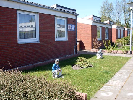 Ferienhaus „Weiße Robbe“ - Das Haus und der Garten