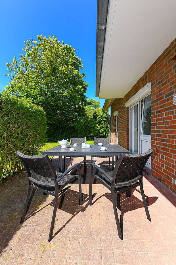 Ferienwohnung „Sanddorn“ - Terrasse