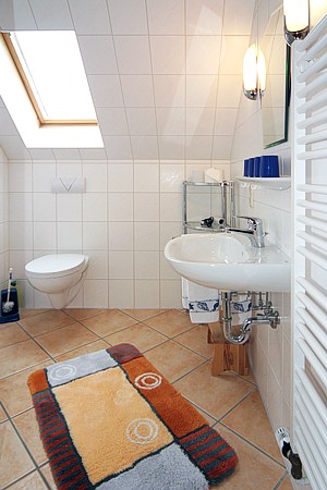 Ferienwohnung „Krabbe“ - Badezimmer