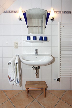 Ferienwohnung „Krabbe“ - Badezimmer