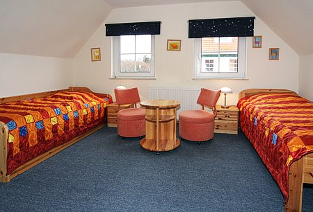 Ferienwohnung „Krabbe“ - Schlafzimmer 2/Kinderzimmer