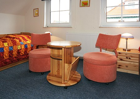 Ferienwohnung „Krabbe“ - Schlafzimmer 2/Kinderzimmer