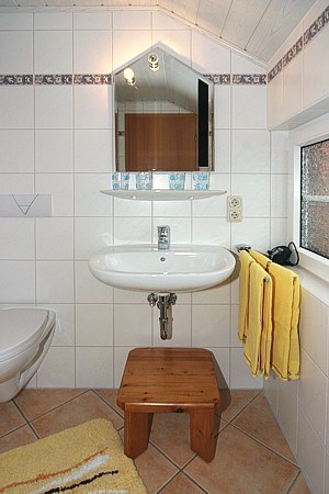 Ferienwohnung „Seepferd“ - Badezimmer