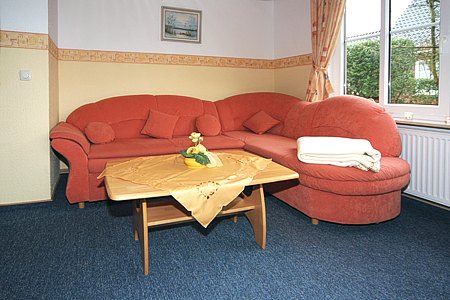 Ferienwohnung „Seepferd“ - Wohnzimmer