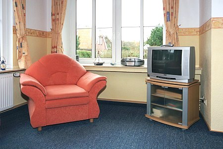 Ferienwohnung „Seepferd“ - Wohnzimmer