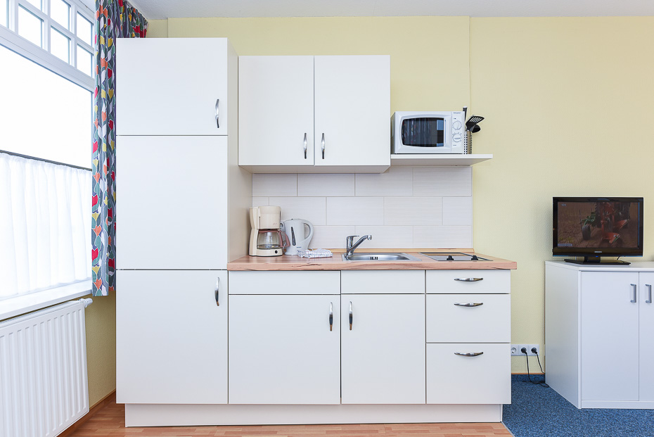 Apartment „Passat“ - Wohn- und Schlafraum mit integriertem Küchenbereich