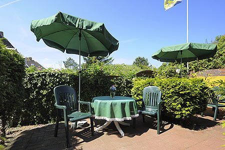 Apartment „Rosenapartment“ - Terrasse
