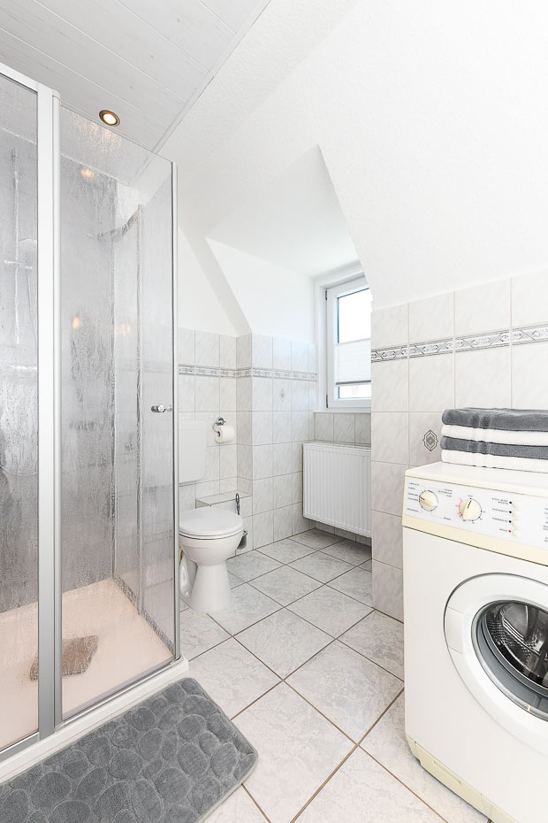 Ferienwohnung „Dünenblick“ - Badezimmer