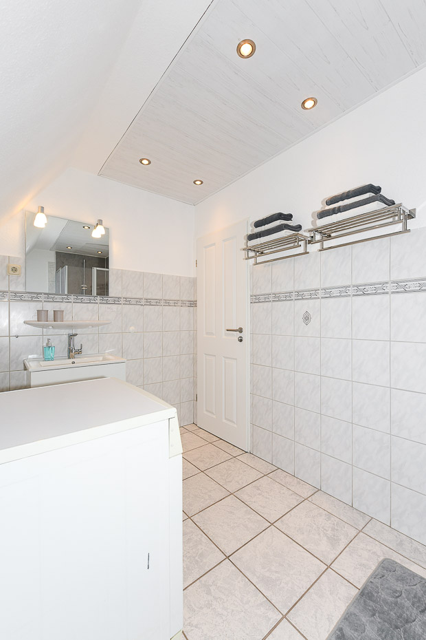 Ferienwohnung „Dünenblick“ - Badezimmer