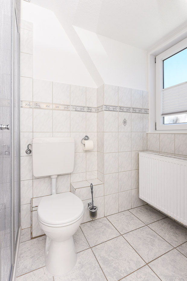 Ferienwohnung „Dünenblick“ - Badezimmer