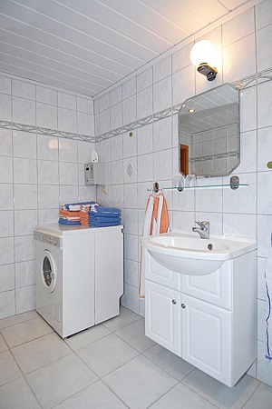 Ferienhaus „Dünenperle“ - Badezimmer