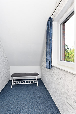 Ferienhaus „Dünenperle“ - Flur im Obergeschoss