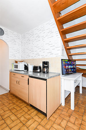 Ferienhaus „Dünenperle“ - Küche