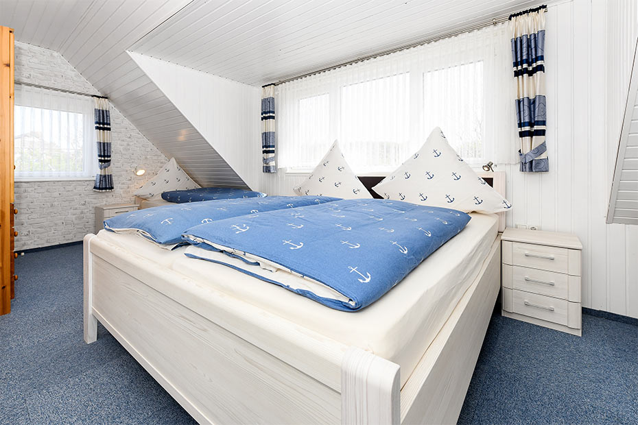 Ferienhaus „Dünenperle“ - Schlafzimmer 1